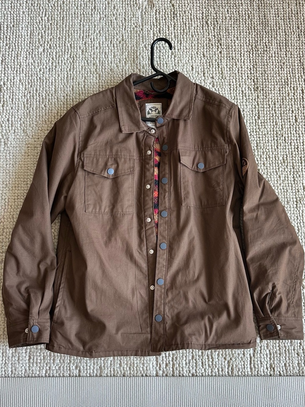 Men’s fleece lined jacket